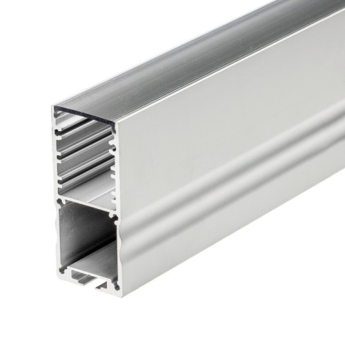 Профиль с экраном ALU-POWER-S30-2000 ANOD+CLEAR-P (Arlight, Алюминий) 
