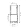 Профиль с экраном ALU-POWER-S30-2000 ANOD+CLEAR-P (Arlight, Алюминий) - Профиль с экраном ALU-POWER-S30-2000 ANOD+CLEAR-P (Arlight, Алюминий)