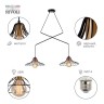 Подвесной светильник Rivoli Moonlight 5150-203 Б0054975 - Подвесной светильник Rivoli Moonlight 5150-203 Б0054975
