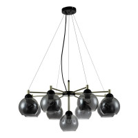  - Подвесная люстра Indigo Grappoli 11029/9P Black V000217