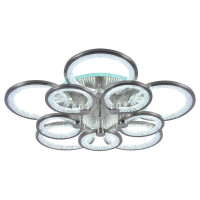  - Потолочная светодиодная люстра Profit Light 8002/5+5 NKL
