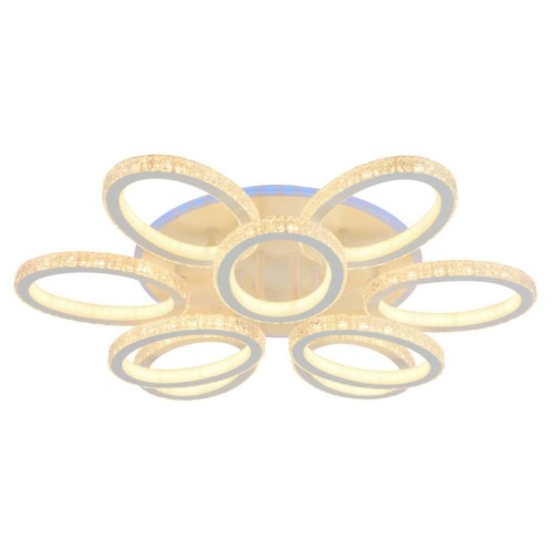 Потолочная светодиодная люстра Profit Light 8033/6+3 WHT 