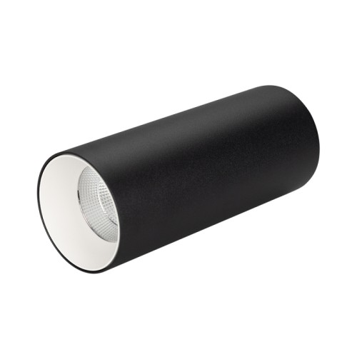 Светильник SP-POLO-SURFACE-R65-8W Day4000 (BK-WH, 40 deg) (Arlight, IP20 Металл, 3 года) Накладной светильник 8Вт, черный круглый корпус, белая вставка, металл.
Цвет свечения ДНЕВНОЙ 4000K, св.поток 570лм, CRI(Ra)>80, угол 40°. Размер Ø65x155мм, встроенный драйвер PRI:220-240VAC, SEC:DC 200mA 30-43V 8Вт.