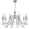 Подвесная люстра Lucia Tucci Maya 4450.10 Chrome - Подвесная люстра Lucia Tucci Maya 4450.10 Chrome