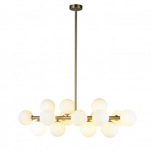 Подвесная люстра iLamp Golden 8516P/L BR-WH 
