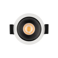  - Светильник MS-SHADE-LUM-BUILT-R58-10W Warm3000 (WH-BK, 35 deg, 230V) (Arlight, IP20 Металл, 5 лет)