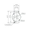 Флэш-модуль SOLEX-DMX-D30-3LED-12V RGB с держателем (Arlight, Герметичный) - Флэш-модуль SOLEX-DMX-D30-3LED-12V RGB с держателем (Arlight, Герметичный)