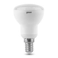  - Лампа светодиодная рефлекторная Gauss E14 6W 3000K матовая 106001106