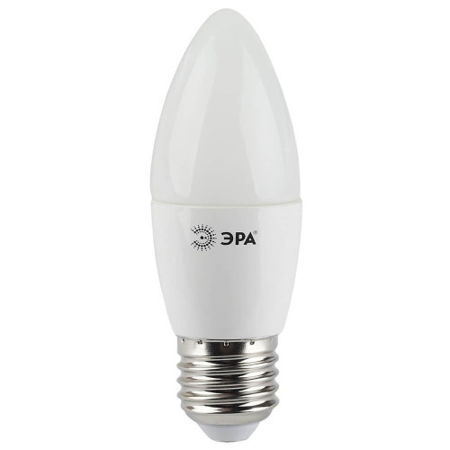 Лампа светодиодная ЭРА E27 7W 2700K матовая LED B35-7W-827-E27 Б0028479 