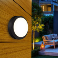  - Уличный настенный светодиодный светильник Elektrostandard LTB51 Led черный 4690389150739