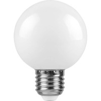  - Лампа светодиодная Feron E27 3W 2700K Шар Матовая LB-371 25903