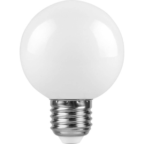 Лампа светодиодная Feron E27 3W 2700K Шар Матовая LB-371 25903 