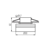  - Точечные светильники Kanlux GOVIK-ST DSO-B 29237