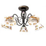Потолочная люстра Abrasax Emilia MDK9424/5B Coffee - Потолочная люстра Abrasax Emilia MDK9424/5B Coffee