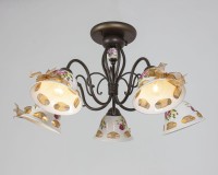  - Потолочная люстра Abrasax Emilia MDK9424/5B Coffee