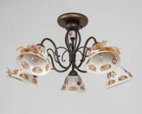  - Потолочная люстра Abrasax Emilia MDK9424/5B Coffee