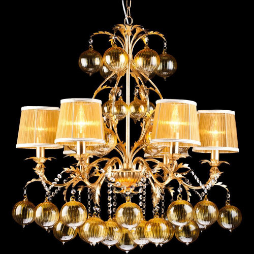 Подвесная люстра Arte Lamp Monarch A1199LM-6GO 