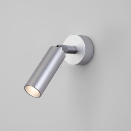 Светодиодный спот Eurosvet Pin 20133/1 LED серебро 