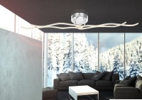  - Потолочный светодиодный светильник Globo Wave 67817-46D