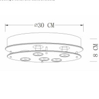  - Потолочный светодиодный светильник Lucide Ready-Led 79170/15/11