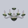 Подвесная люстра Bohemia Ivele 1309/8/240 G Cl/Clear-Green/H-1J - Подвесная люстра Bohemia Ivele 1309/8/240 G Cl/Clear-Green/H-1J