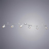 Трековая система Arte Lamp Lente A1314PL-6CC - Трековая система Arte Lamp Lente A1314PL-6CC