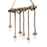 Подвесной светильник Ideal Lux Canapa SP6 134826 - Подвесной светильник Ideal Lux Canapa SP6 134826