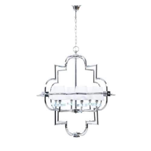 Подвесная люстра Lumina Deco Baltimore LDP 8020-6 CHR+WT 