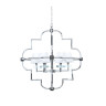 Подвесная люстра Lumina Deco Baltimore LDP 8020-6 CHR+WT - Подвесная люстра Lumina Deco Baltimore LDP 8020-6 CHR+WT