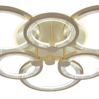  - Потолочная люстра Seven Fires Ormarr SF7055/7C-SGD-BL