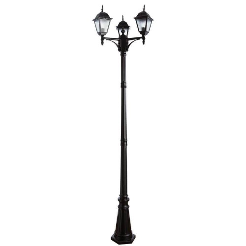 Садово-парковый светильник Arte Lamp Bremen A1017PA-3BK 