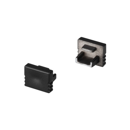 Заглушка SL-MINI-8-H6 BLACK глухая (Arlight, Пластик) Пара заглушек (без отверстия) для профиля SL-MINI-8-H6 BLACK. В комплекте 2 заглушки. Цена за комплект.