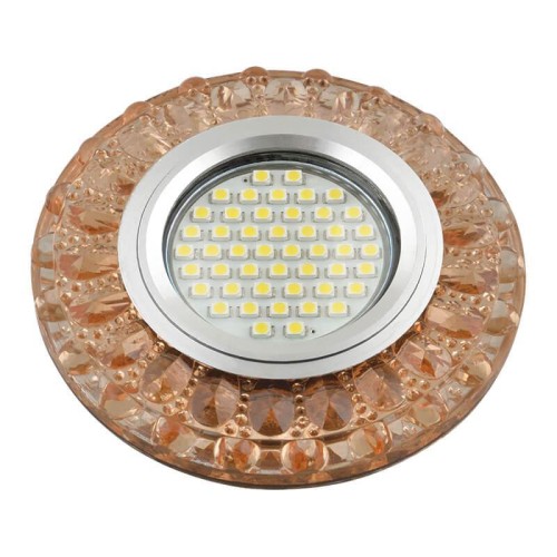 Встраиваемый светильник Fametto Luciole DLS-L151 Gu5.3 Glassy/Tea 