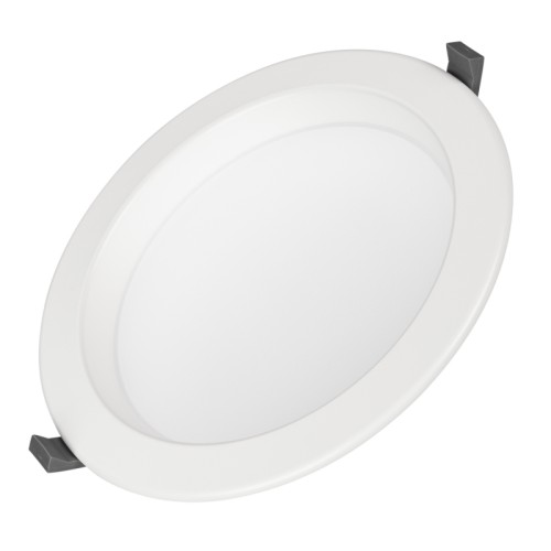 Светильник IM-CYCLONE-R230-30W Day4000-MIX (WH, 90 deg) (Arlight, IP40 Металл, 3 года) Встраиваемый светильник "Даунлайт" 30Вт. Цвет свечения БЕЛЫЙ 6000К, или ДНЕВНОЙ 4000К, или ТЕПЛЫЙ 3000К, выбор цвета свечения при установке, фиксированный. Световой поток 2610-2820лм, угол 90°, CRI>80. Белый корпус. Питание AC220-240V. Габариты: Ø230х75мм, врезное отверстие Ø192-210мм. Драйвер в комплекте (25-43, 700mA).
