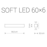Настенный светодиодный светильник Nowodvorski Soft Led 9525 - Настенный светодиодный светильник Nowodvorski Soft Led 9525
