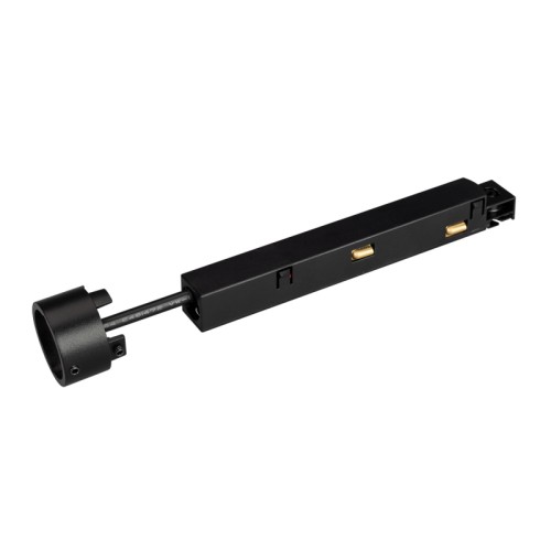 Коннектор питания MAG-FLEX-FEEDER (BK) (Arlight, IP20 Металл, 3 года) Токопроводящий коннектор, используется совместно с заглушкой и подает напряжение 48V на трек.