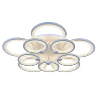  - Потолочная светодиодная люстра Profit Light 8002/5+5 WHT