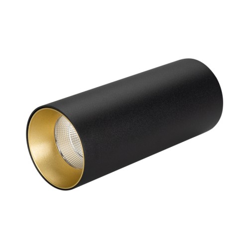 Светильник SP-POLO-SURFACE-R65-8W Day4000 (BK-GD, 40 deg) (Arlight, IP20 Металл, 3 года) Накладной светильник 8Вт, черный круглый корпус, цветная вставка, металл.
Цвет свечения ДНЕВНОЙ 4000K, св.поток 570лм, CRI(Ra)>80, угол 40°. Размер Ø65x155мм, встроенный драйвер PRI:220-240VAC, SEC:DC 200mA 30-43V 8Вт.