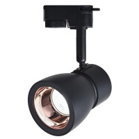  - Трековый светильник Escada 20035TRA/01 BK/RGD