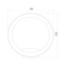 Уличный настенный светодиодный светильник Elektrostandard Ring 1710 Techno Led белый 4690389175961 - Уличный настенный светодиодный светильник Elektrostandard Ring 1710 Techno Led белый 4690389175961