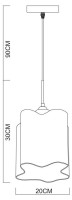  - Подвесной светильник Arte Lamp Serenata A3458SP-1AB