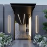 Уличный настенный светодиодный светильник Odeon Light Fibi 4379/36WL - Уличный настенный светодиодный светильник Odeon Light Fibi 4379/36WL