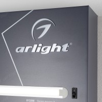  - Стенд Профиль встраиваемый ARL-1100x600mm-02 (DB 3мм, пленка, лого) (Arlight, -)