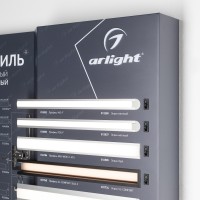  - Стенд Профиль встраиваемый ARL-1100x600mm-02 (DB 3мм, пленка, лого) (Arlight, -)