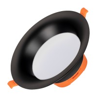  - Светильник MS-BLIZZARD-BUILT-R165-16W Warm3000 (BK, 100 deg, 230V) (Arlight, IP20 Металл, 3 года)