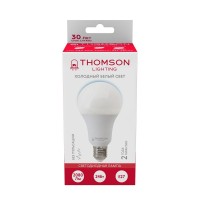  - Лампа светодиодная Thomson E27 24W 6500K груша матовая TH-B2353