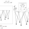 Подвесной светильник Favourite Actuel 1441-6P - Подвесной светильник Favourite Actuel 1441-6P