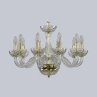  - Подвесная люстра Bohemia Ivele 1310/10/195 G Cl/Clear/M-1F