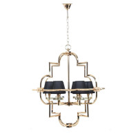  - Подвесная люстра Lumina Deco Baltimore LDP 8020-6 GD+BK