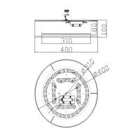  - Потолочный светильник Freya FR6005CL-L36G